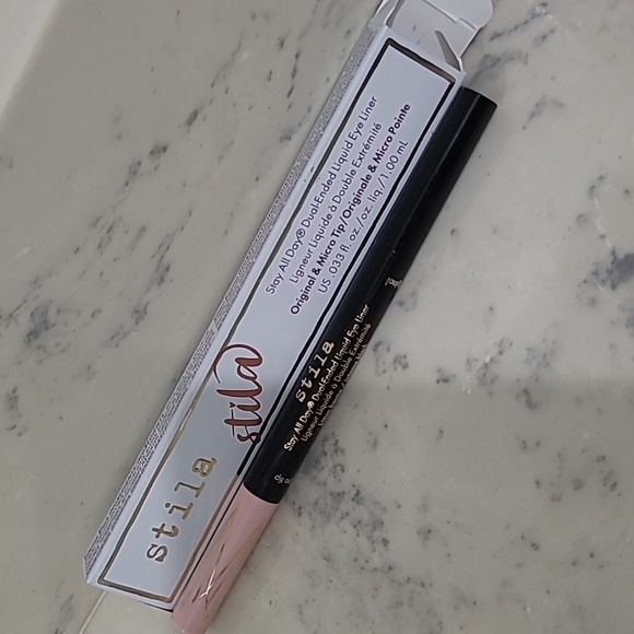 KITTEN KOSMO and INTENSE BLACK NIB Stila Stay All Day Dual Ended Liquid Eyeliner - Picture 16 of 16